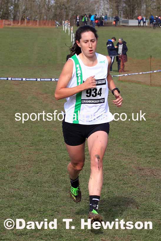 Senior Womens 2023 UK CAU Inter Counties Cross Country Champs, Prestwold Hall, Loughborough. Photo: David T. Hewitson/Sports for All Pics
